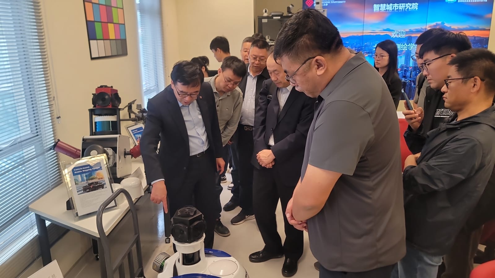 Lab tour and demonstration by Prof. John Shi