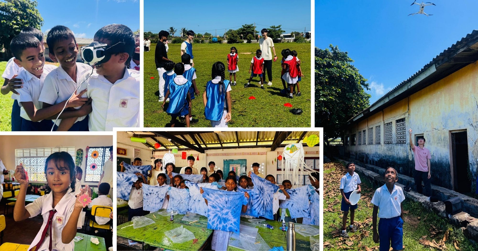LSGI students designed and delivered educational outreach programs for primary and secondary schools in Galle.
