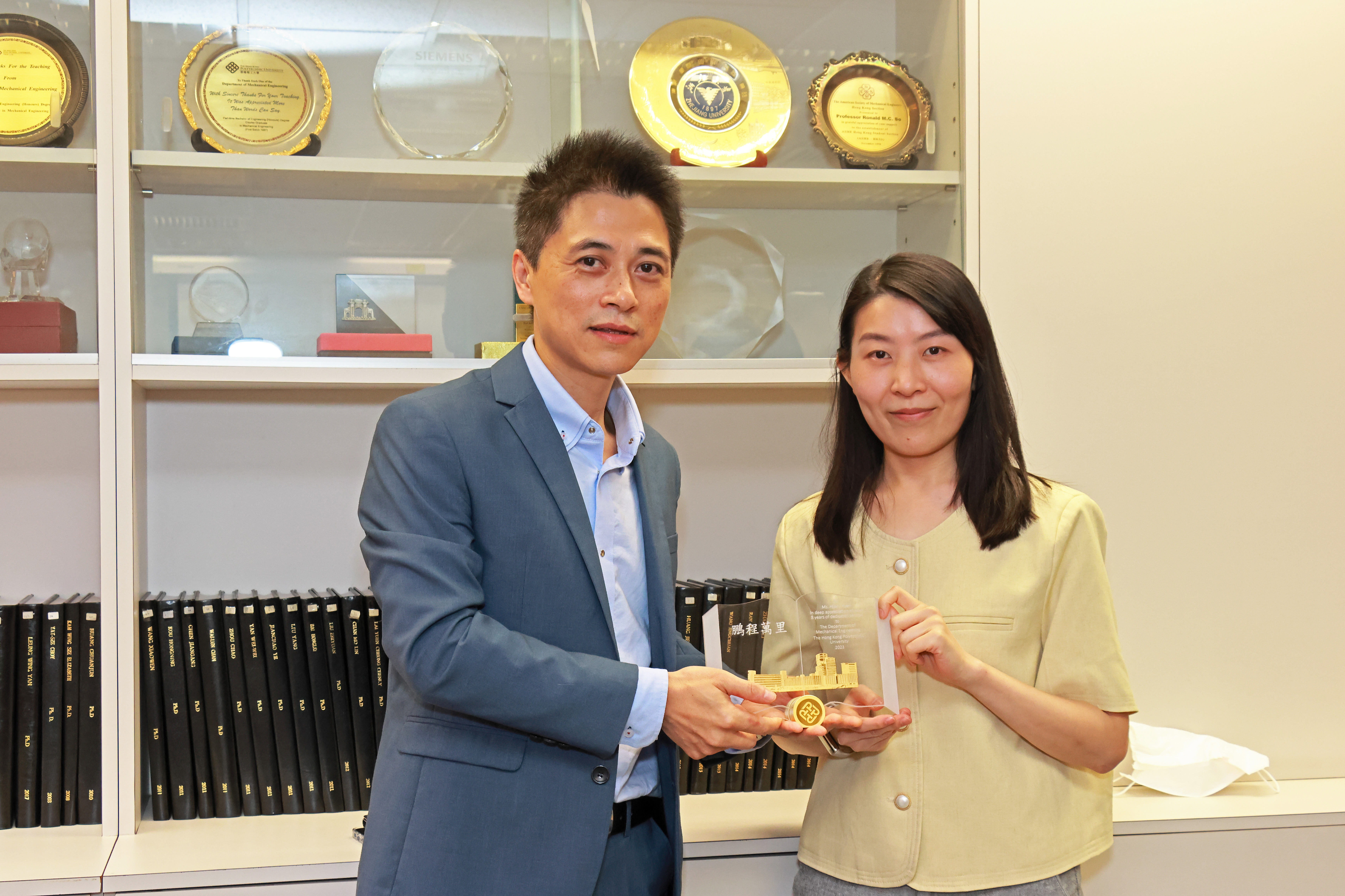 Farewell Party for Miss Hilary Yuen