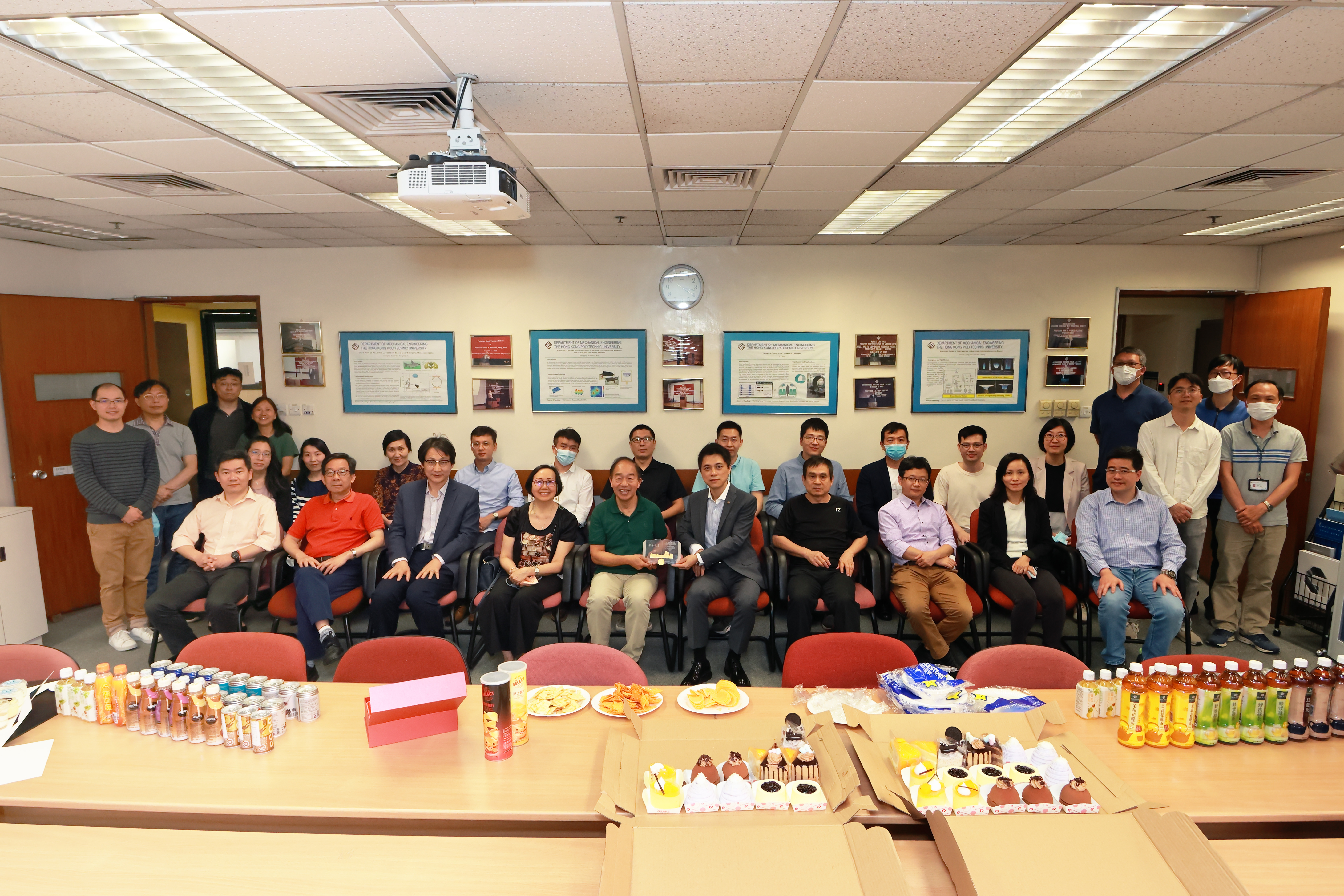 Farewell Party for Prof Wallace Leung