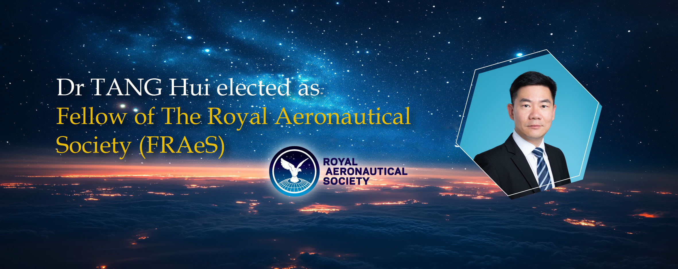 Dr Tang Fellow of The Royal Aeronautical Society