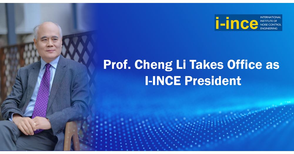 Li Su Cheng Prof. Cheng Li Takes Office as I-INCE President | Department of ...