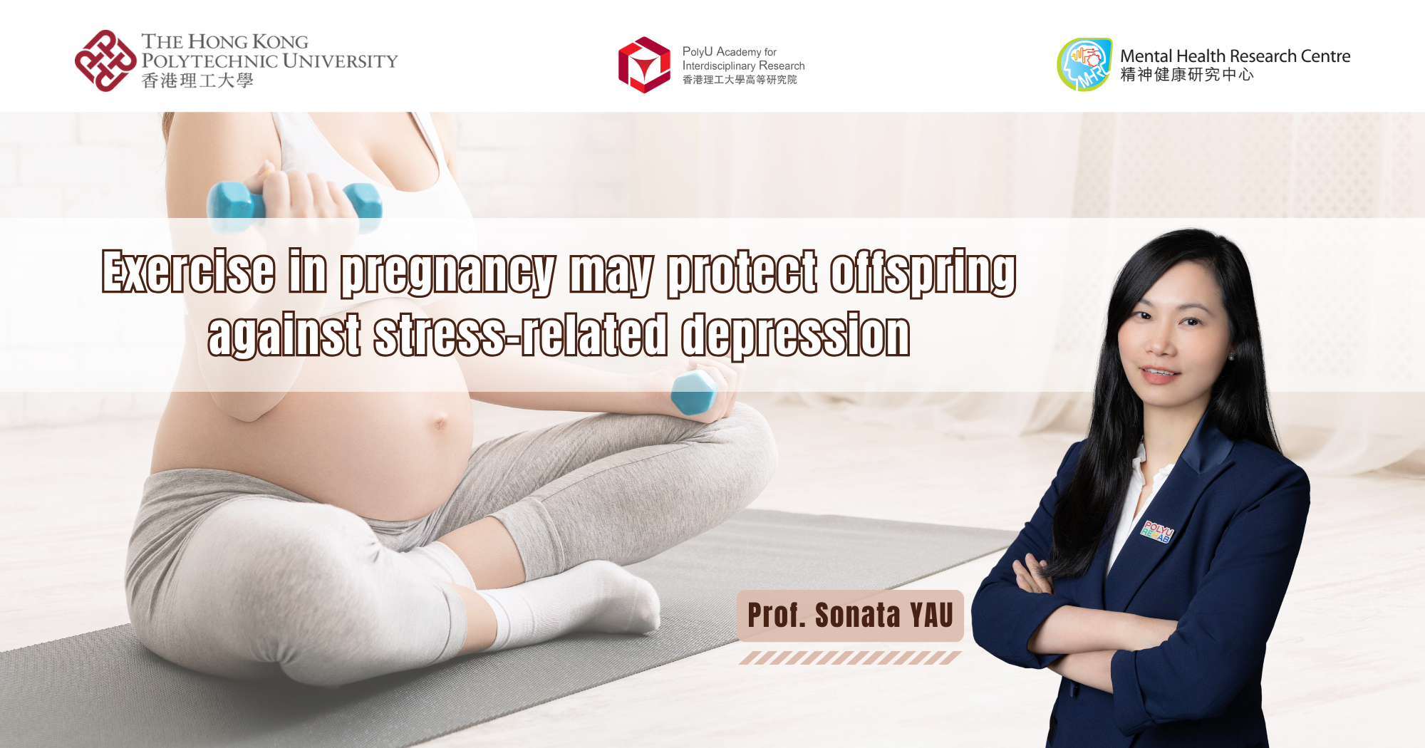 Prof Sonata YAUExercise in pregnancy may protect offspring 2000 x 1050 px