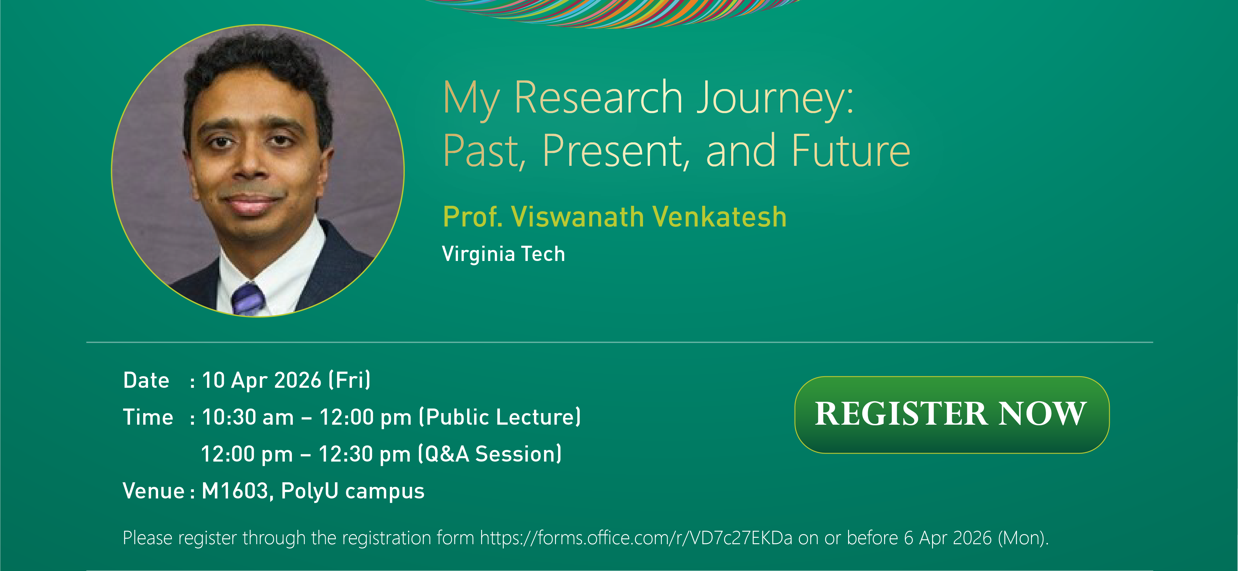 Header Public LectureFlyerProf Viswanath Venkatesh10Apr26