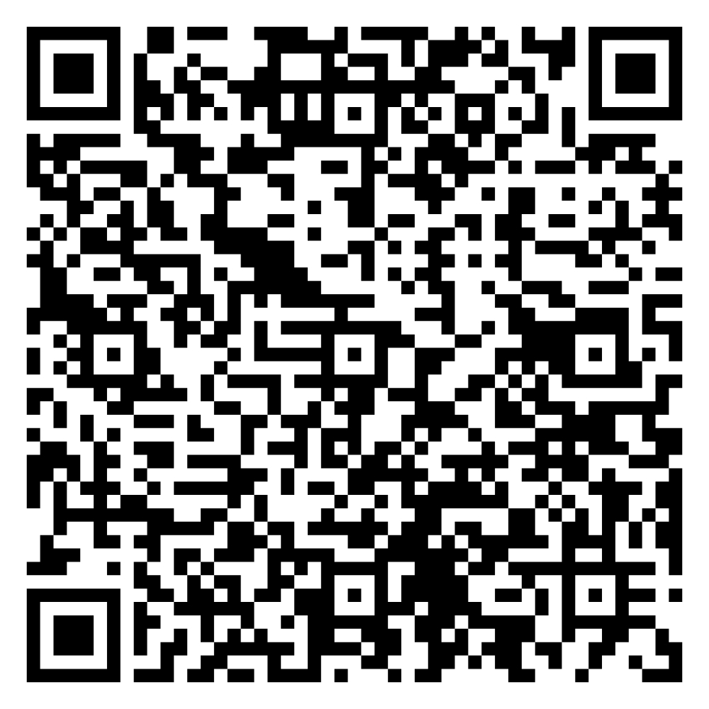 QR code for authorised Orientation Activity List