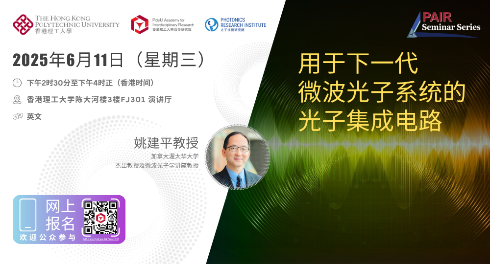 20250611 PRI Seminar by Prof YAO Jianping 1000 x 540 pxSC