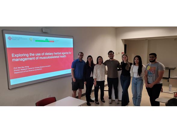 20241004 DoRCMI visits York University and presents at Muscle Health Research Centre seminar