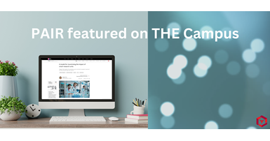 PAIR featured on THE Campus