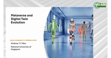 20241220 RIAM Seminar on Metaverse and Digital Twin Evolution
