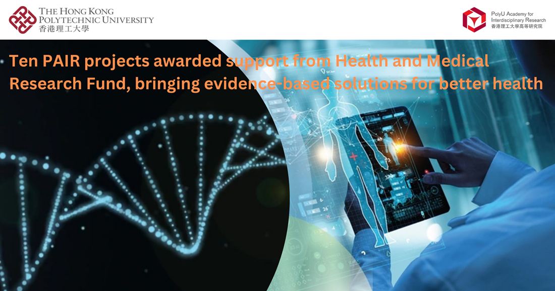 NE08Ten PAIR projects granted Health and Medical Research Fund bringing evidencebased solutions for