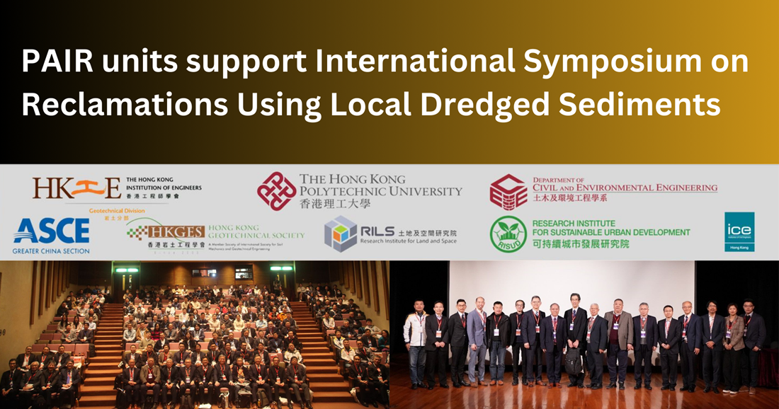 NE10PAIR units support International Symposium on Reclamations Using Local Dredged Sedimentsnewslett