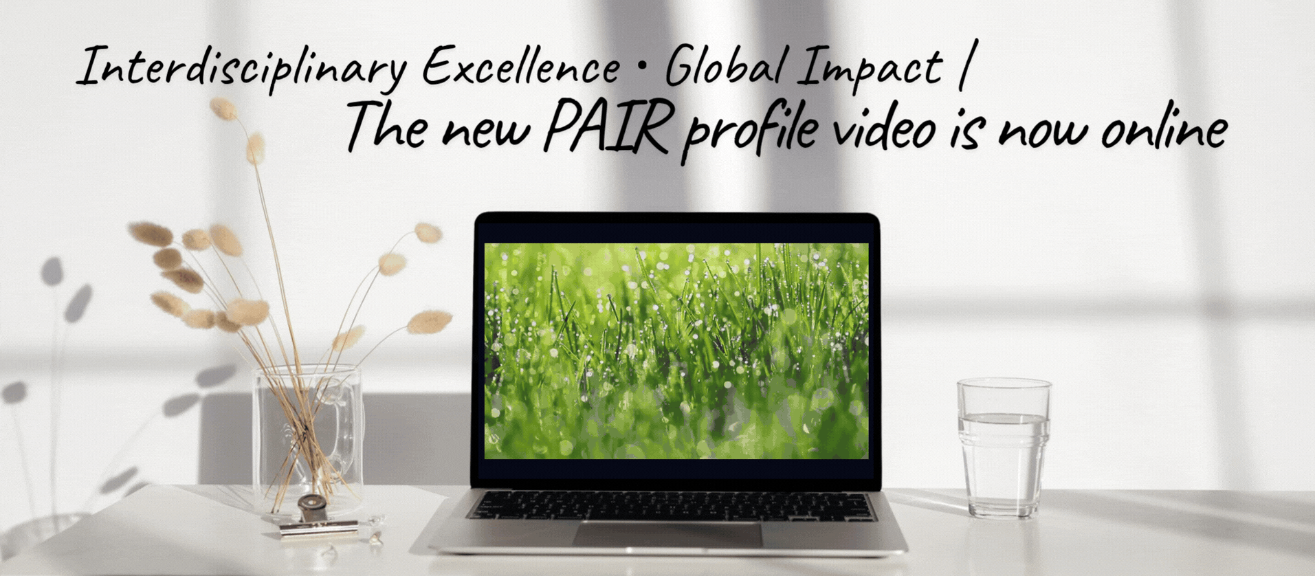 The new PAIR profile video is now online 2392 X 1048 PXEN