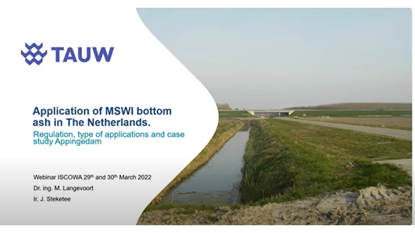 RCRE_01_Application of MSWI bottom ash in The Netherlands Regulation