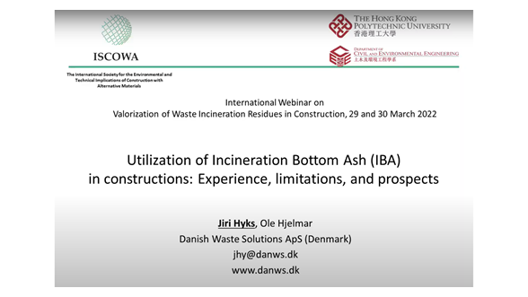 RCRE_03_Utilization of Incineration Bottom Ash in constructions