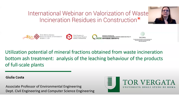 RCRE07Utilization potential of mineral fractions obtained from waste incineration bottom ash treatme