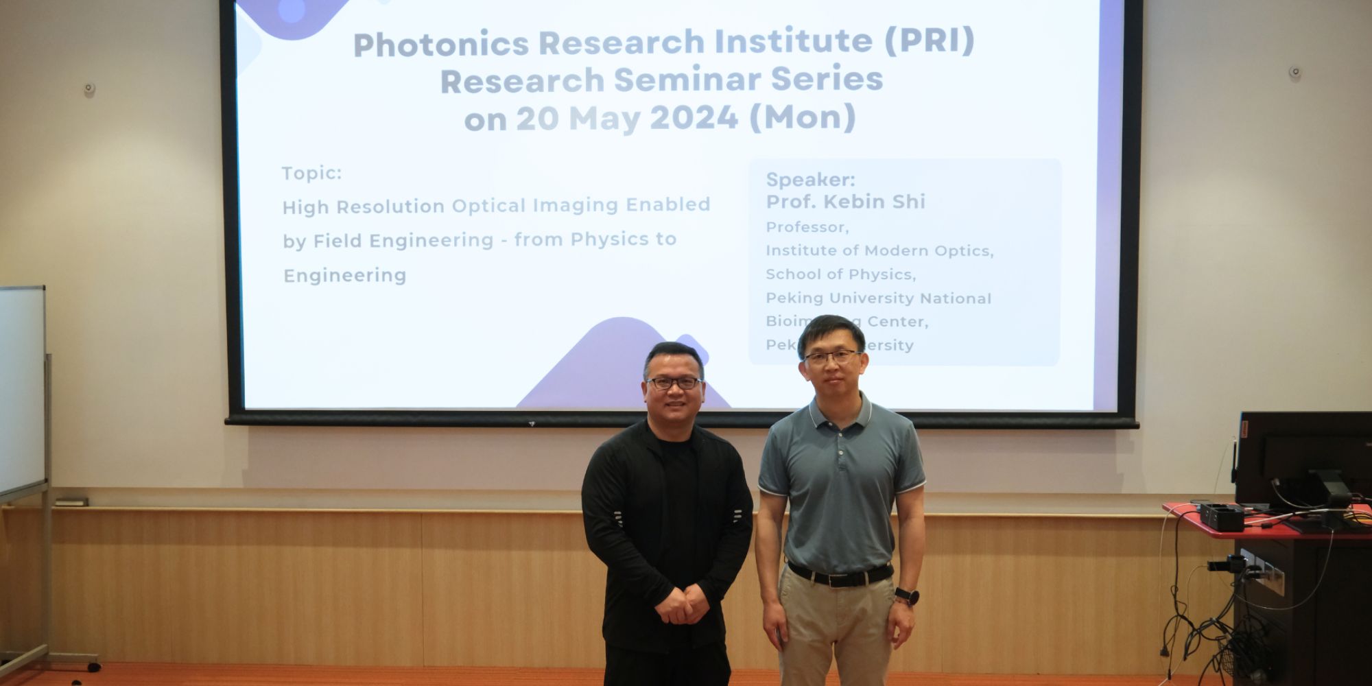20240520 PRI Research Seminar Prof Shi