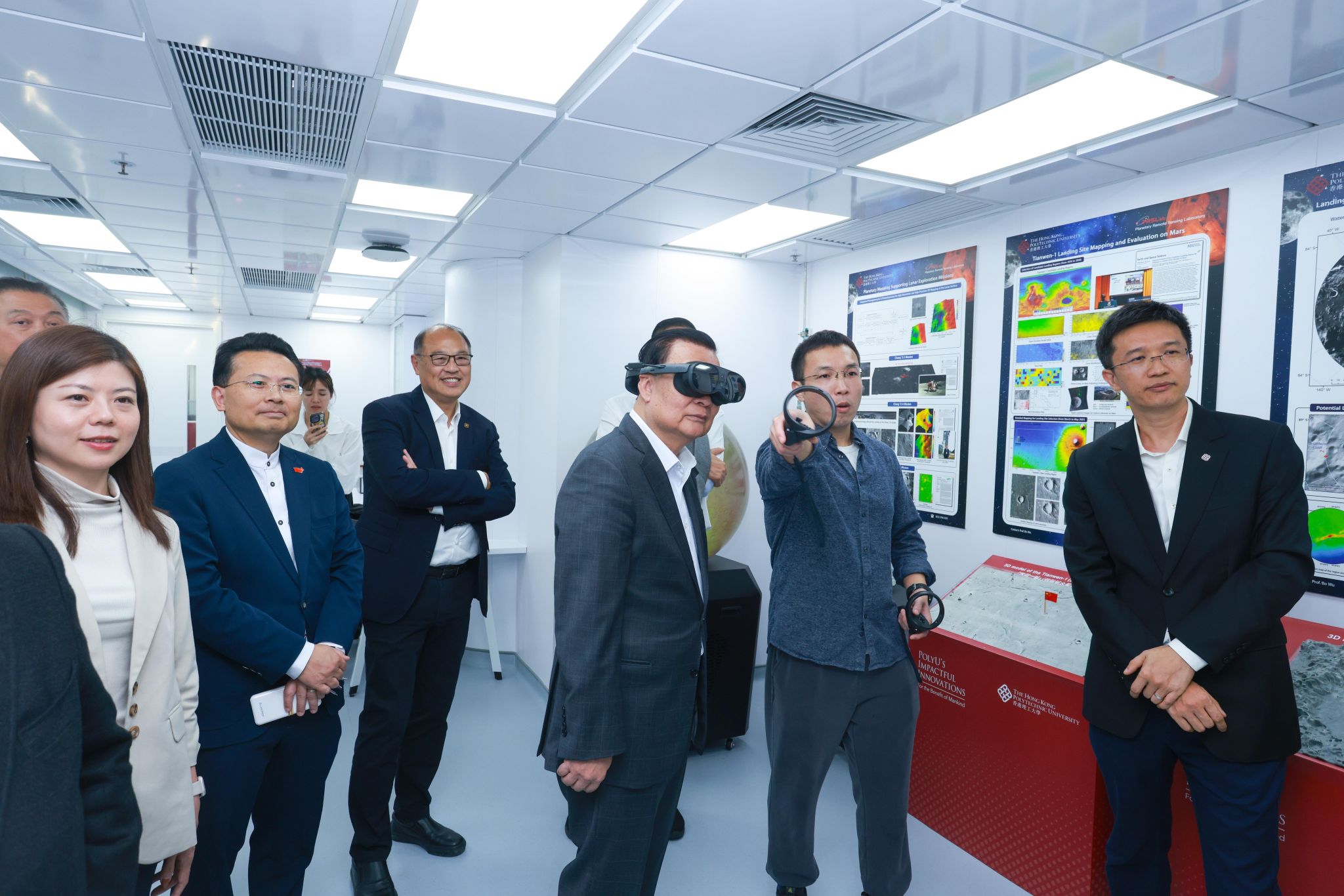 HK Coalition Delegation Visits PolyU_20231212_4