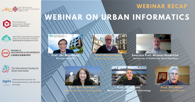 Website - Webinar on Urban Informatics