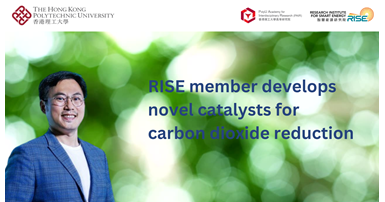 RISE member develops novel catalysts for carbon dioxide reduction