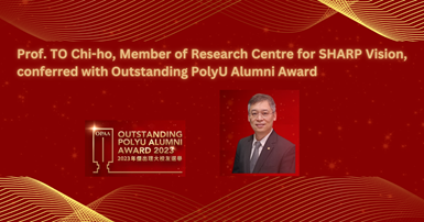Prof TO Chiho conferred with Outstanding PolyU Alumni Award 2000 x 1050 px