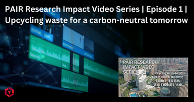PAIR Research Impact Video Series  Episode 1  Upcycling waste for a carbonneutral tomorrow2000 x 105