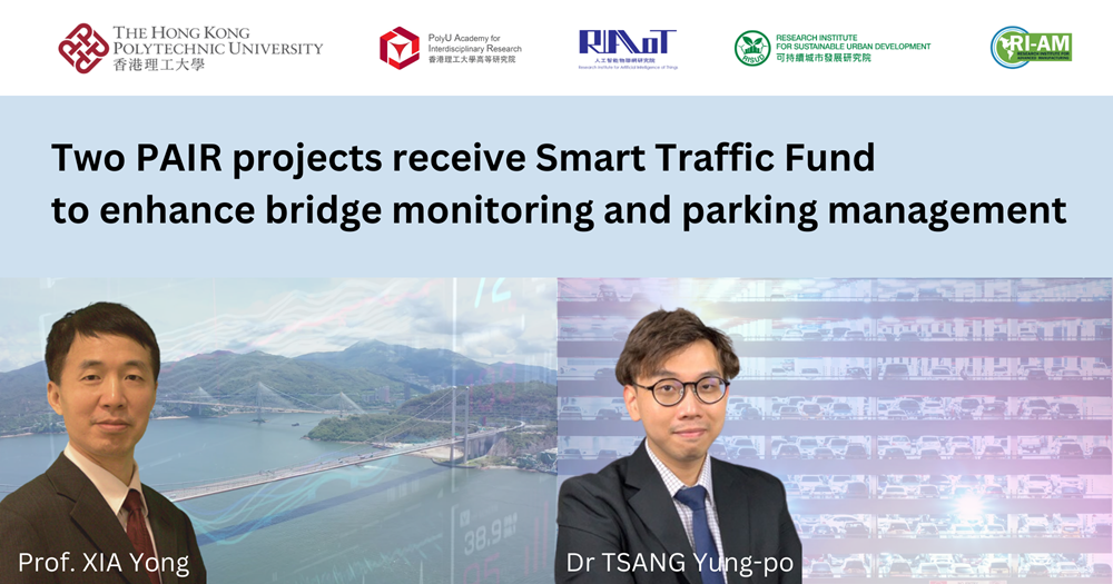Two PAIR projects receive Smart Traffic Fund to enhance bridge monitoring and parking management