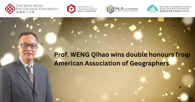 20230306 Prof WENG Qihao wins double honours_EN