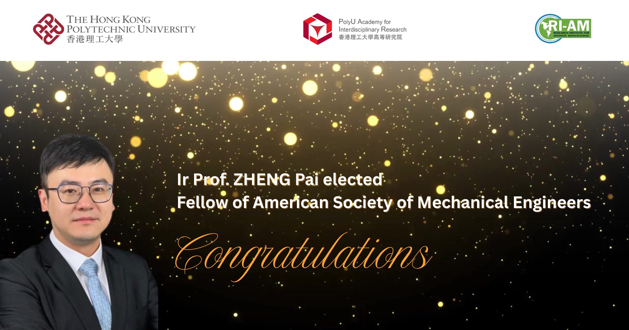 20260519 Ir Prof ZHENG Pai elected  Fellow of American Society_EN
