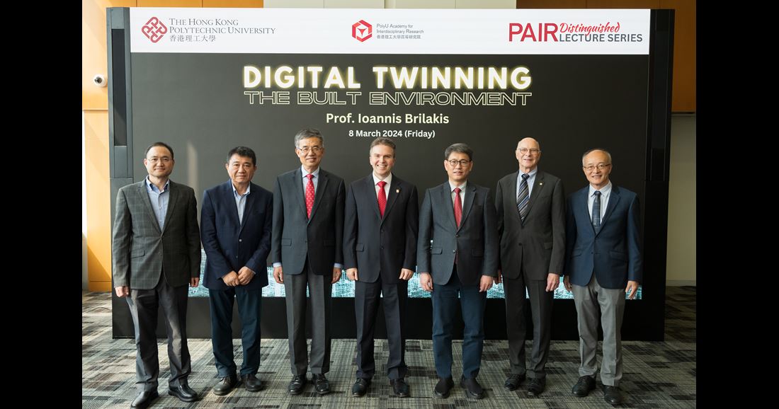 NE03Prof Ioannis BRILAKIS of Cambridge delivers lecture on digital twinning in the built environment