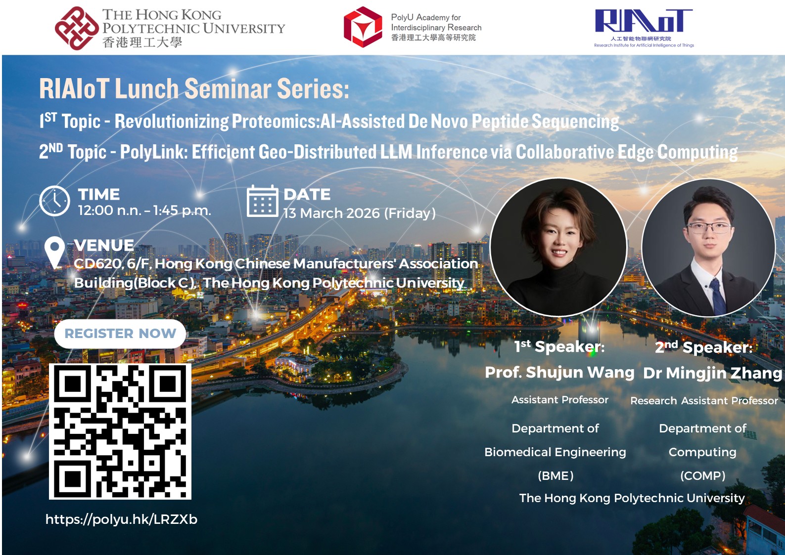 RIAIoT Lunch Seminar Poster