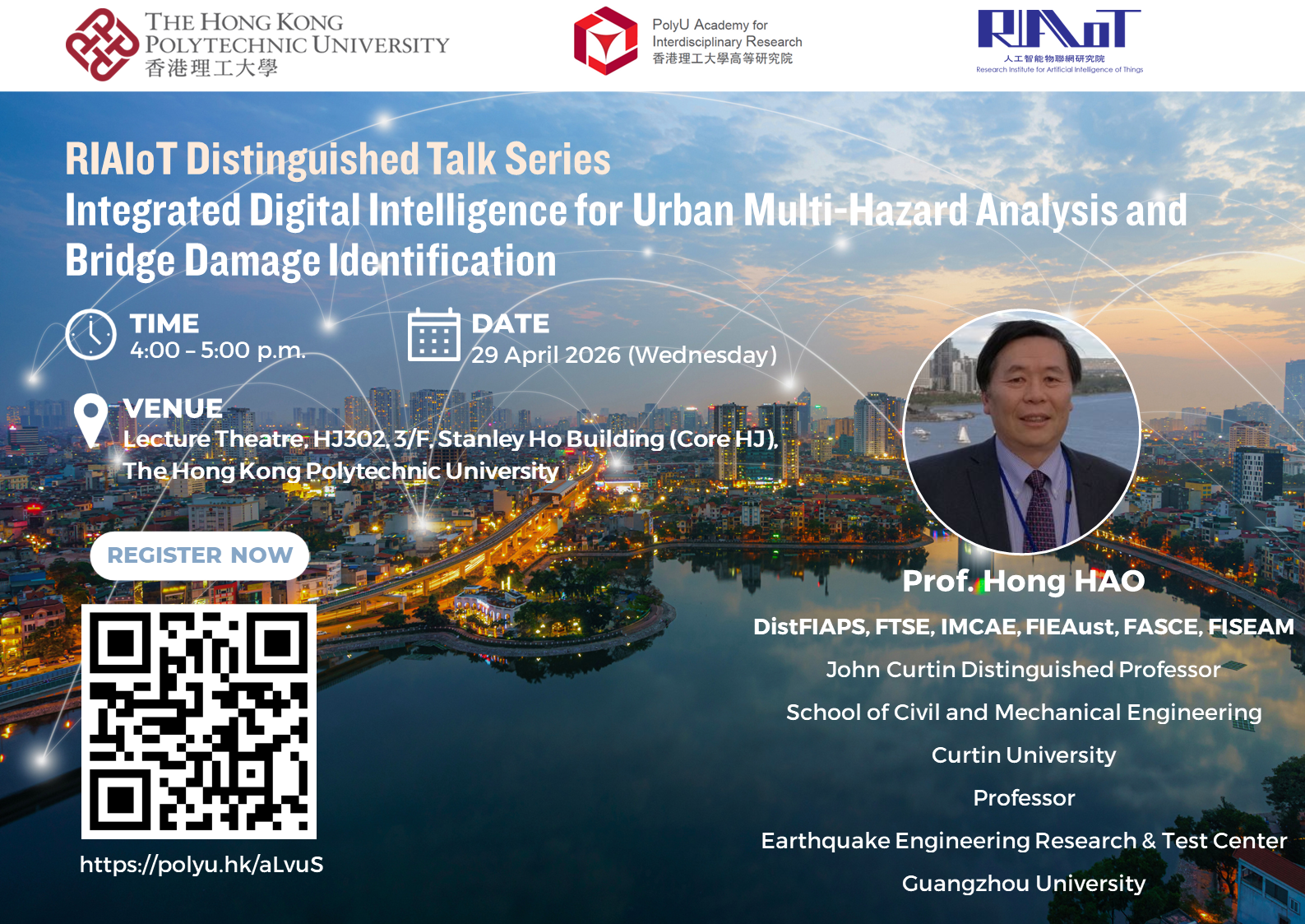 Prof Hong HAO