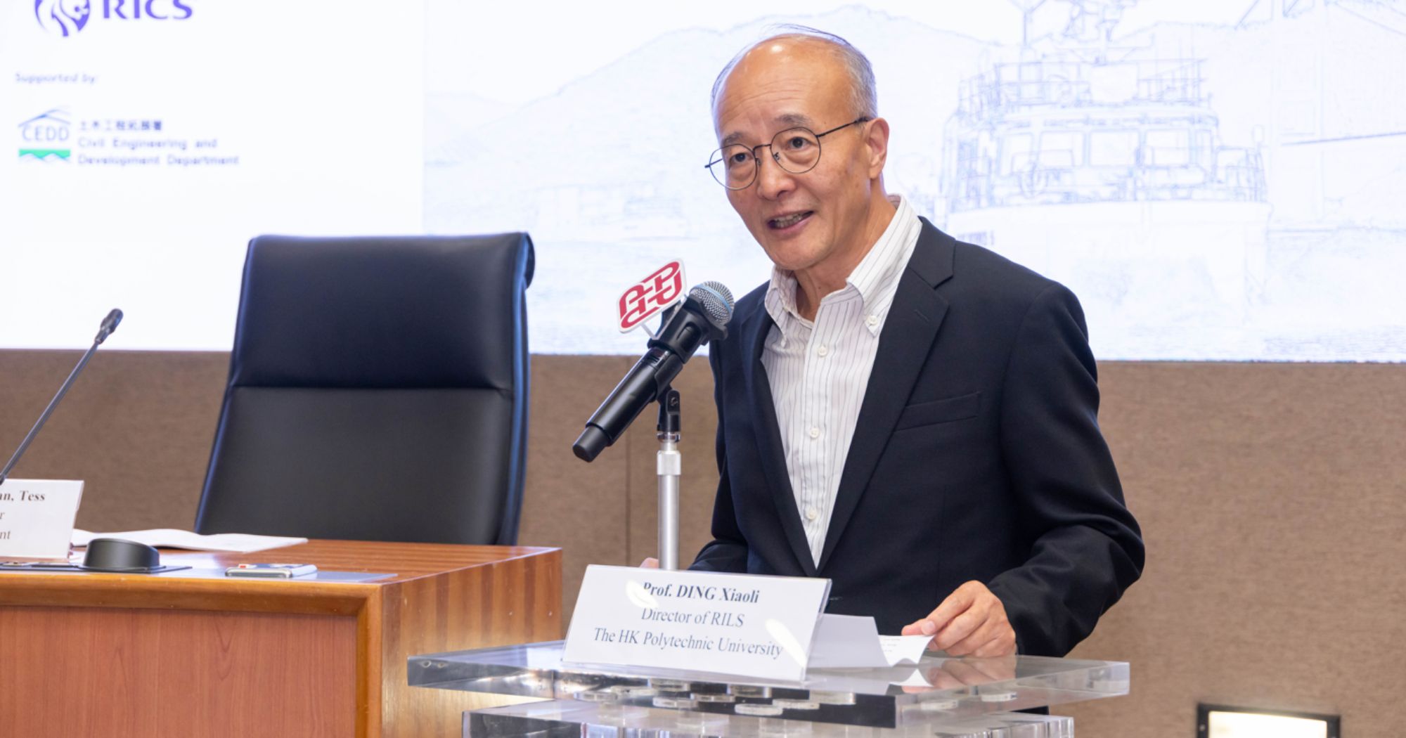 20250326_Director of RILS delivered a welcome speech