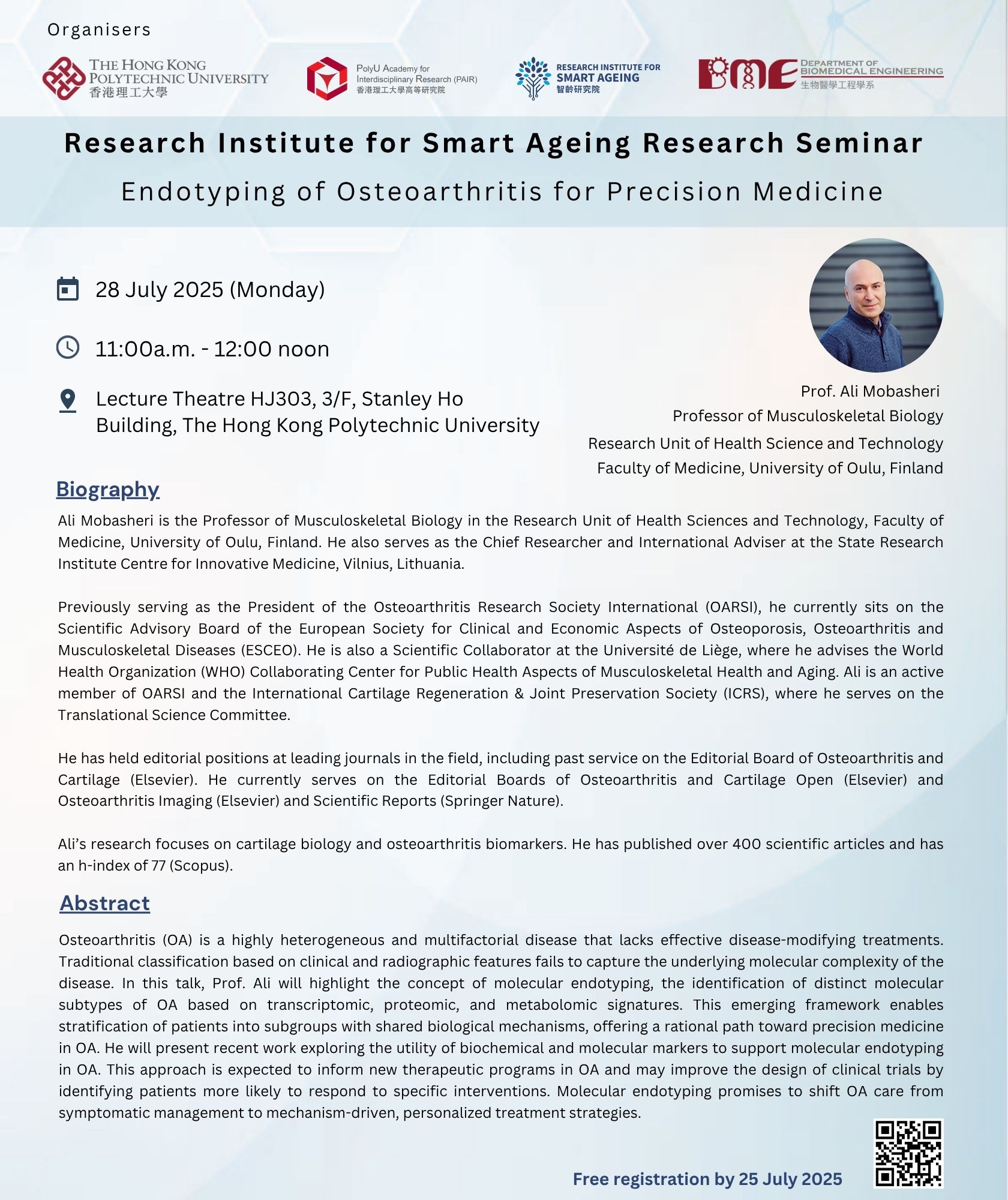 20250728_ Endotyping of osteoarthritis for precision medicine