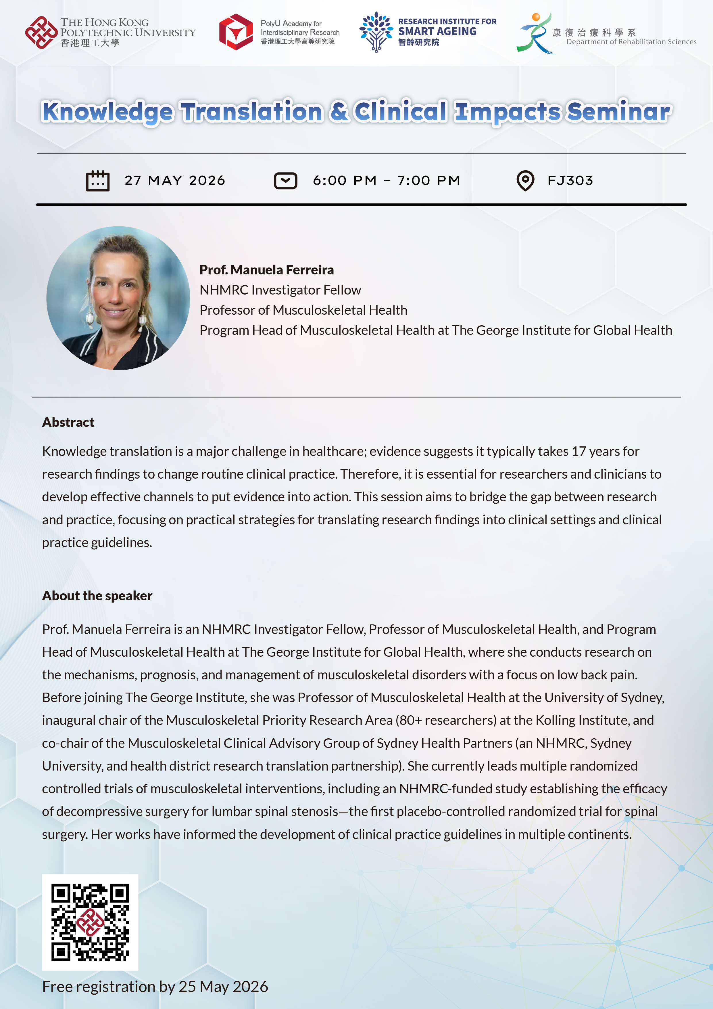 Seminar May 27