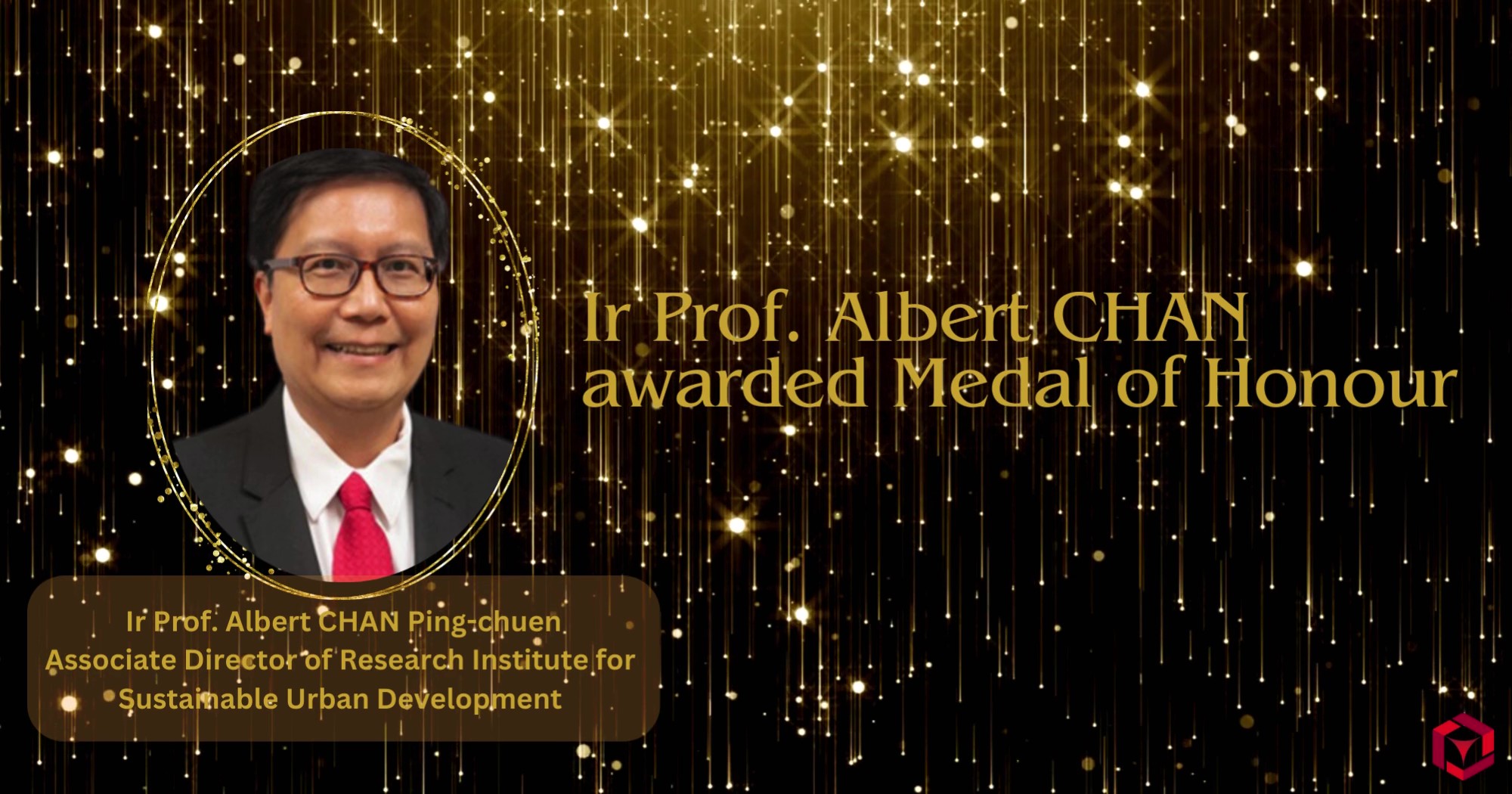 20240701Ir Prof Albert CHAN awarded Medal of HonourMoment