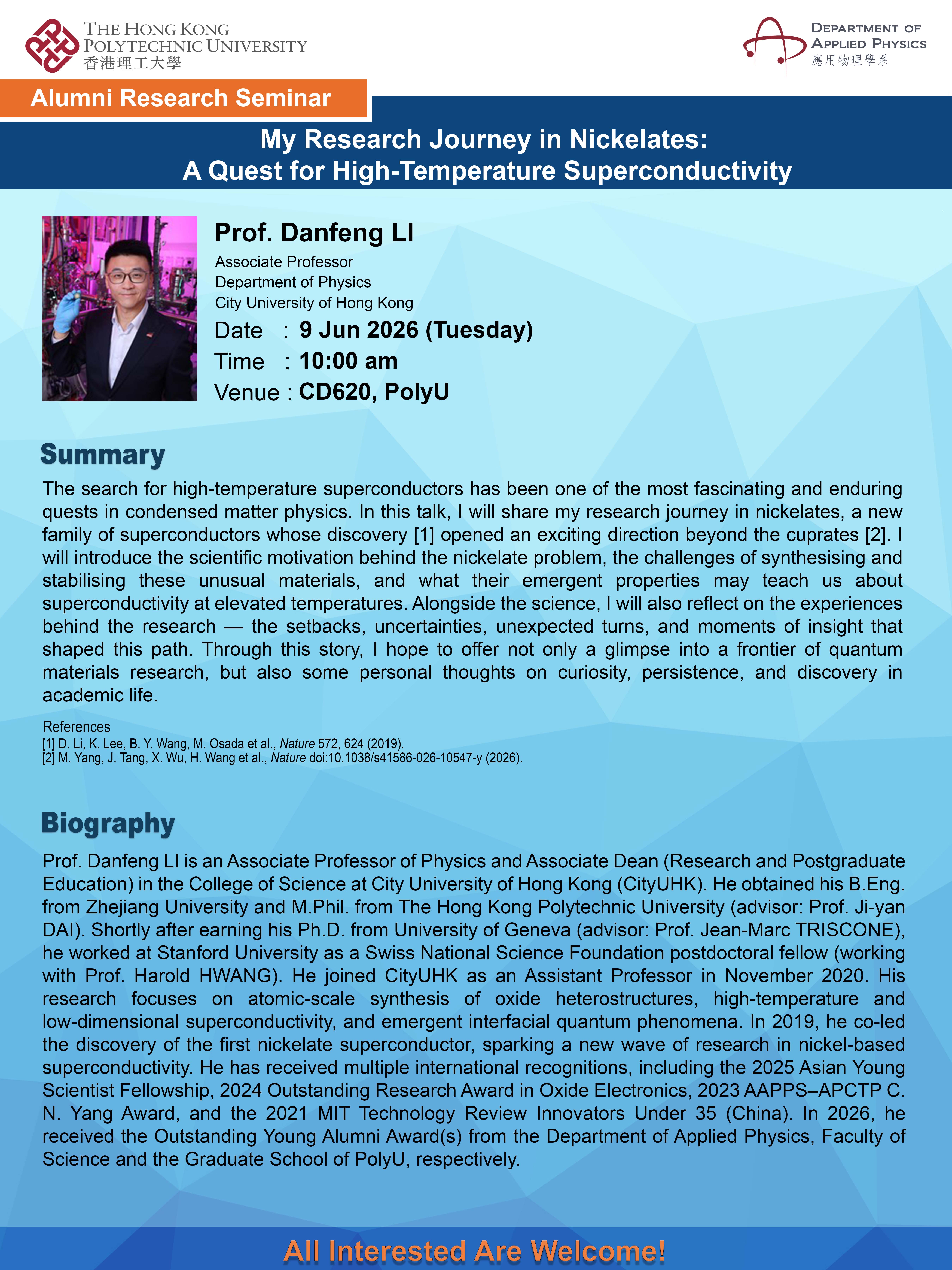 Poster_Prof LI Danfeng