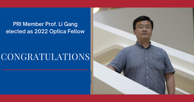 2022 Optica Fellow