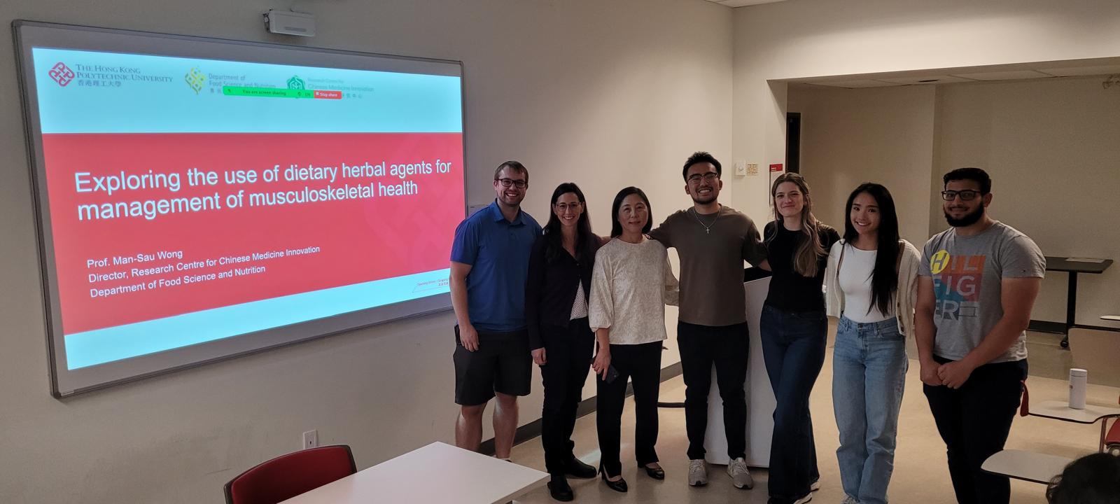 20241004 DoRCMI visits York University and presents at Muscle Health Research Centre seminar