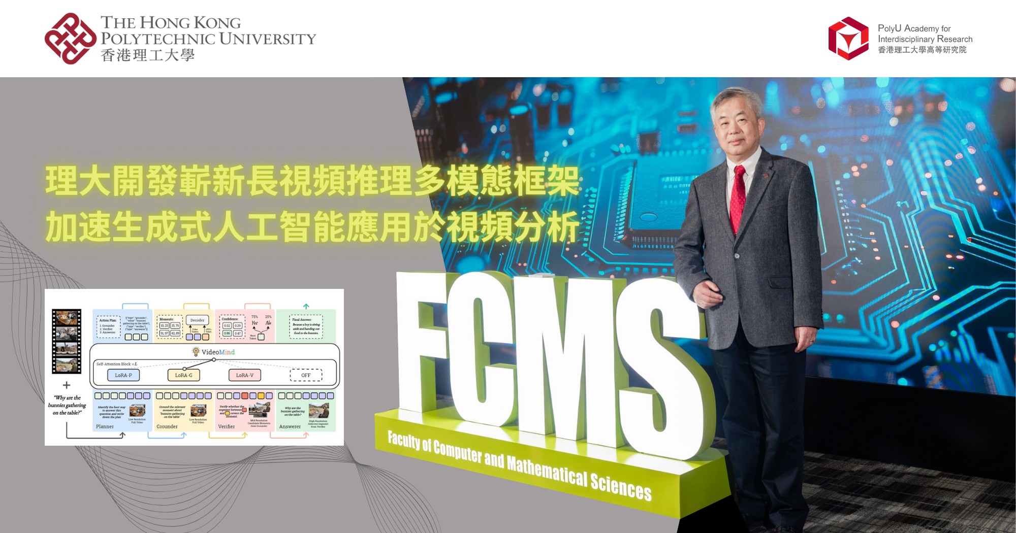 20250610PolyU develops novel multimodal AI agent for long video understanding 2000 x 1050 pxTC