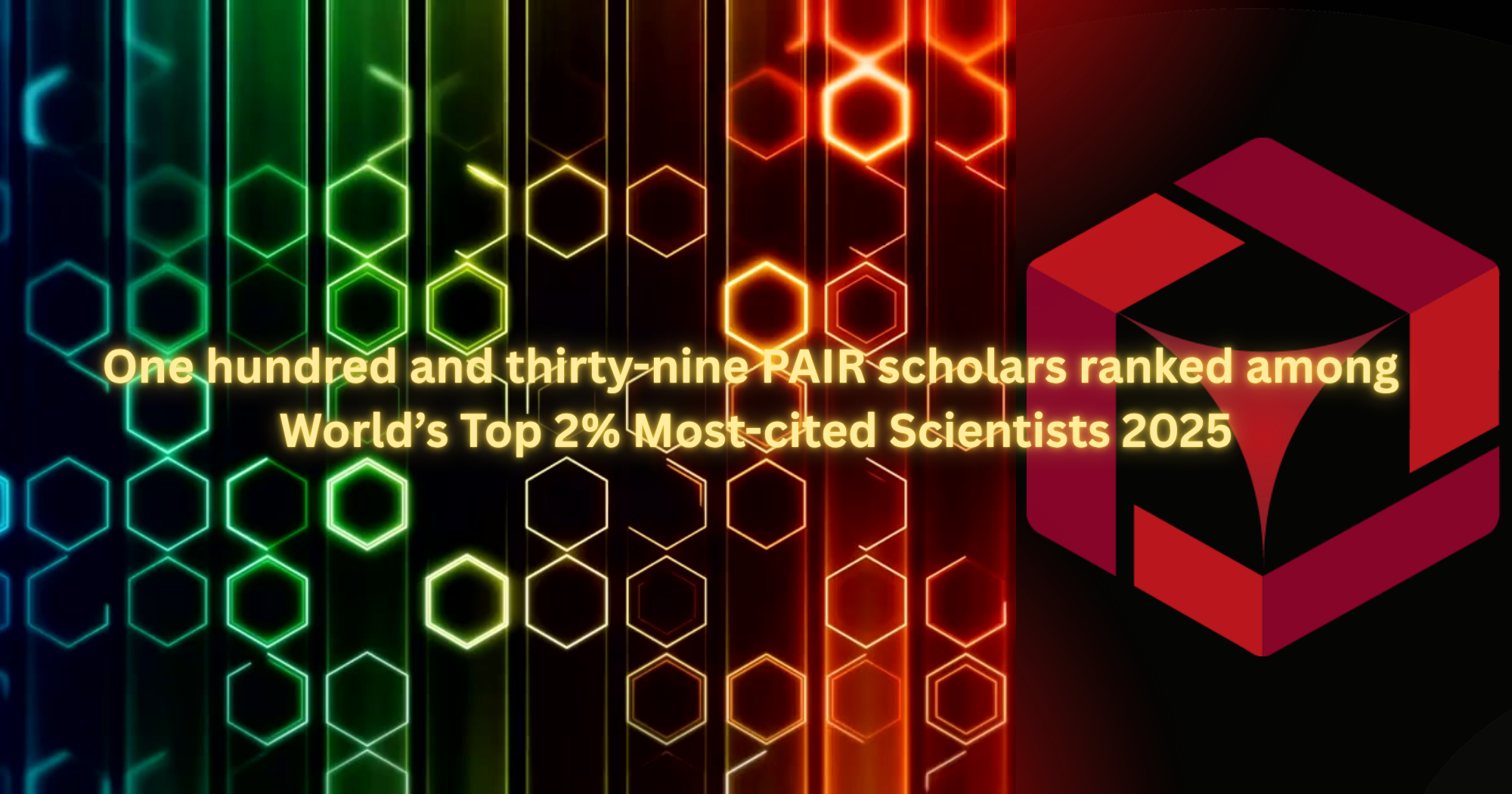 One hundred and thirty-nine PAIR scholars ranked among Worlds Top_EN