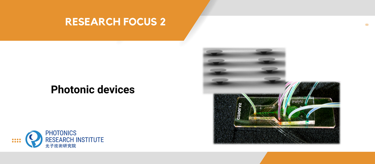 Research Focus 2 Photonic devices 