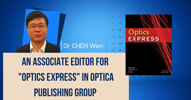 Dr CHEN Wen Associate Editor