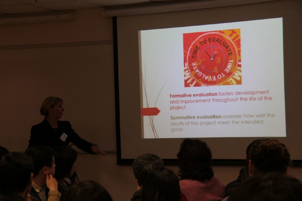 Evaluating teaching and learning projects on internationalisation: How to maximize and measure short-term impact and plan for long-term sustainability, by Dr. Wendy Green - January 22, 2019