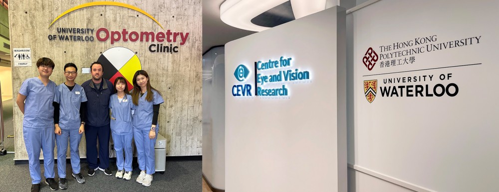 PolyU formed partnership with the University of Waterloo in education as well as research.