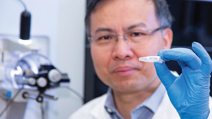 PolyU researchers pioneer the use of peptides as a medium for storing data.