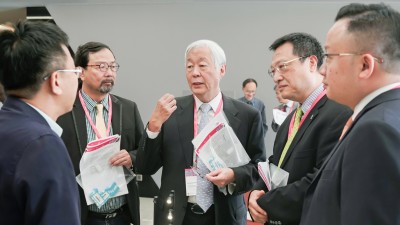 在理大初創企業巡禮上，李醫生鼓勵創業者在創新、創業的過程中抱持開放的心態。