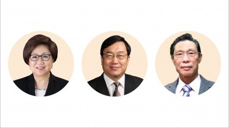 理大颁授荣誉博士学位予三位杰出人士