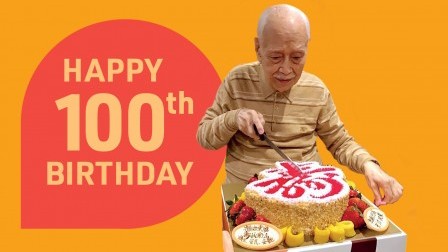 Centenarian alumnus shares fond memories of his ties with PolyU