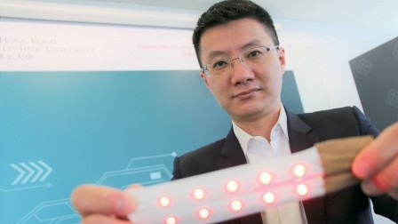 Highly permeable, superelastic conductor shapes future wearable electronics