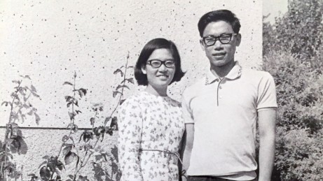 Professor Woo met his wife in Hong Kong